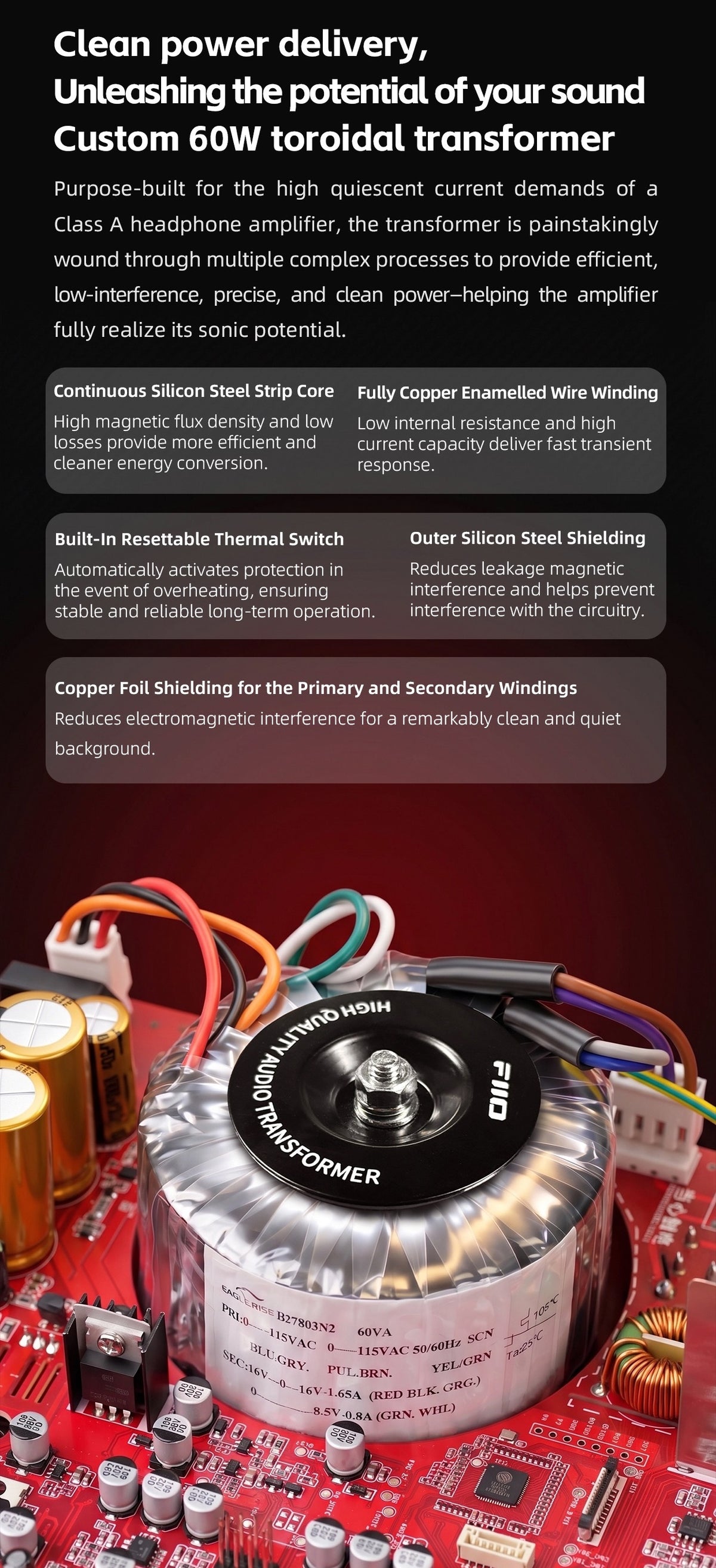 FiiO Class A Headphone Amplifier and Preamplifier