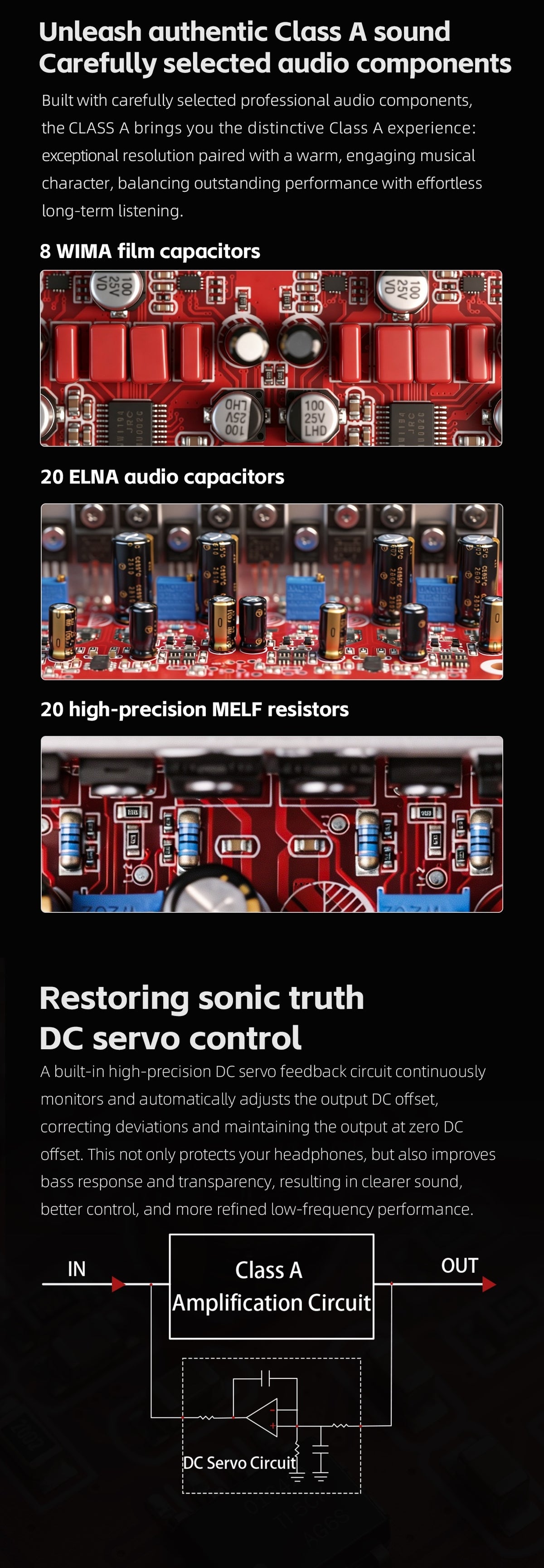 FiiO Class A Headphone Amplifier and Preamplifier