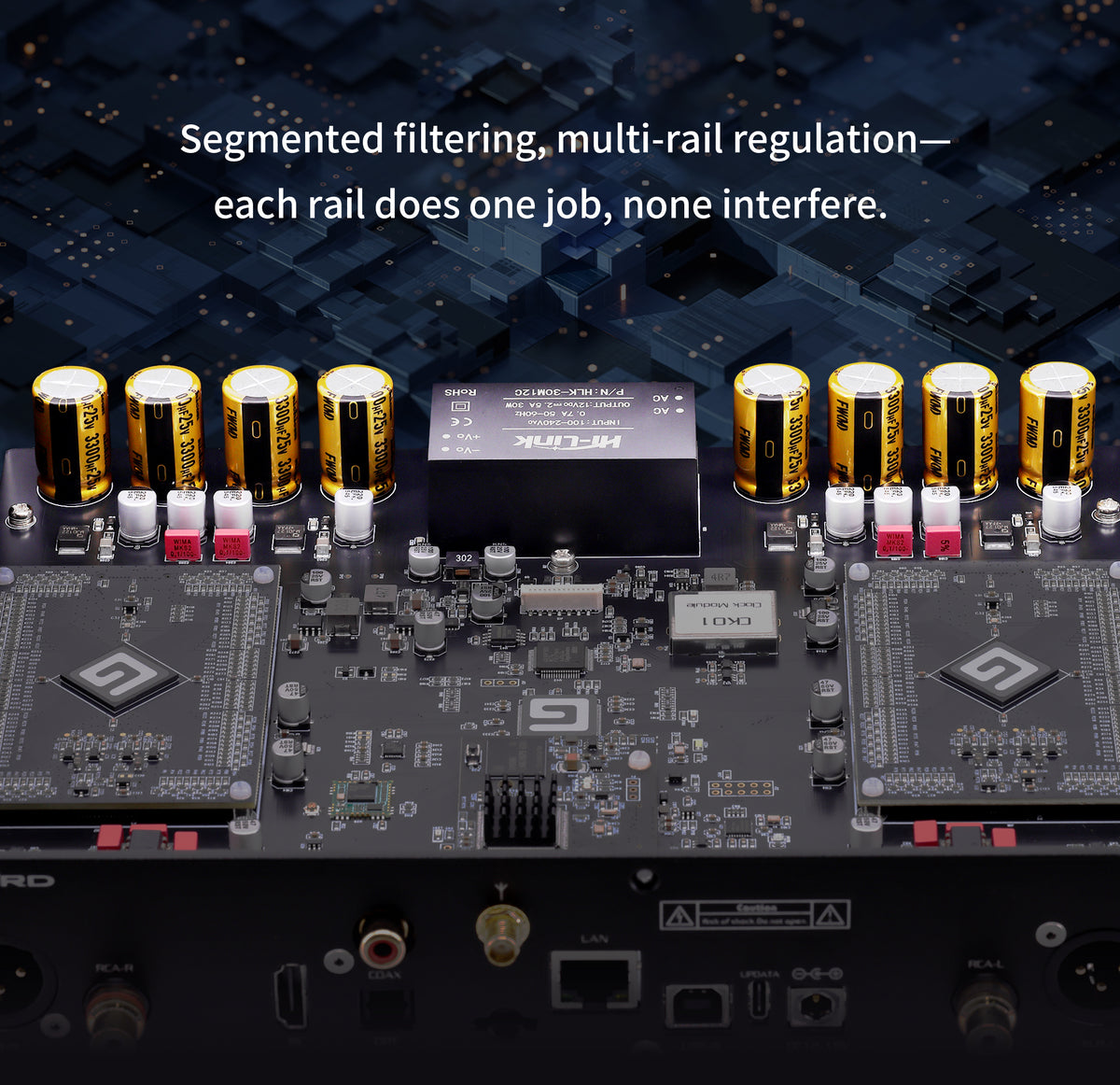 Audalytic DR80/DR80n Discrete R2R Streamer DAC