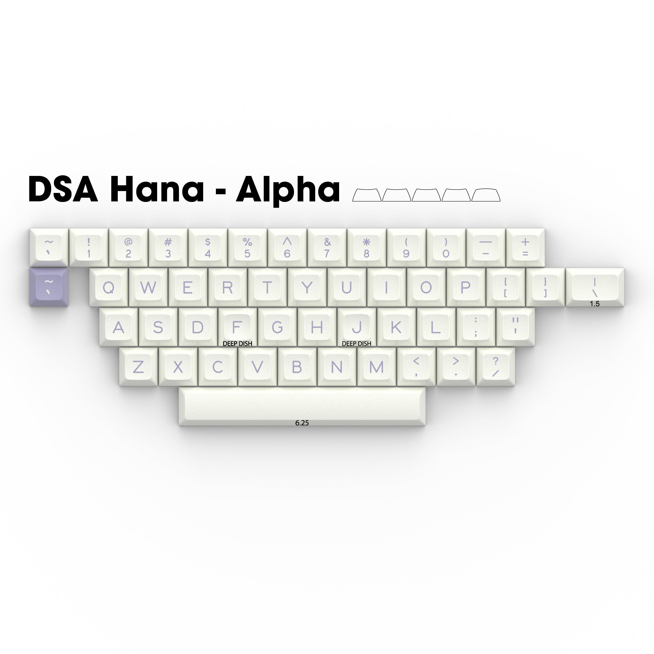 DSA Hana Keycap Set