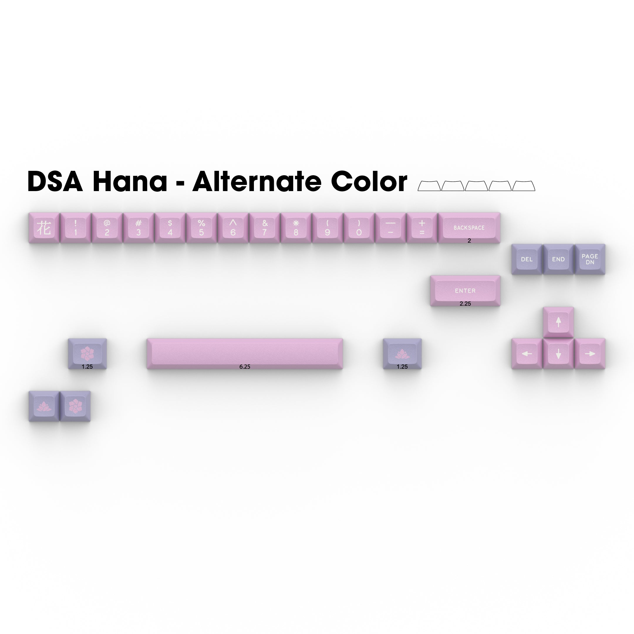 DSA Hana Keycap Set