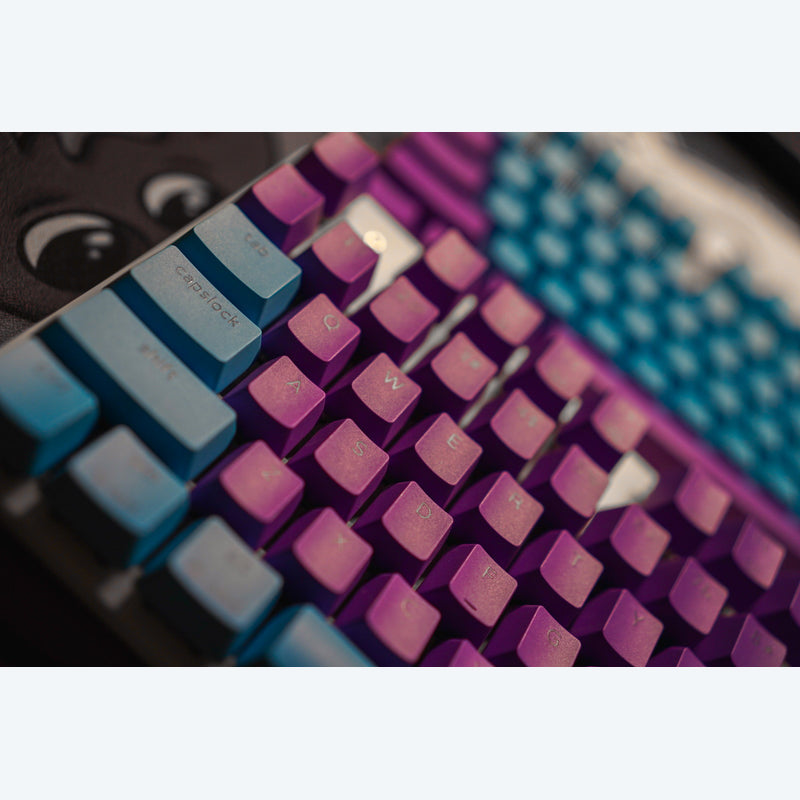 Pwnage Ultra Custom Keycap Set Doubleshot PBT Shinethrough (Open Box — 2 Pack)