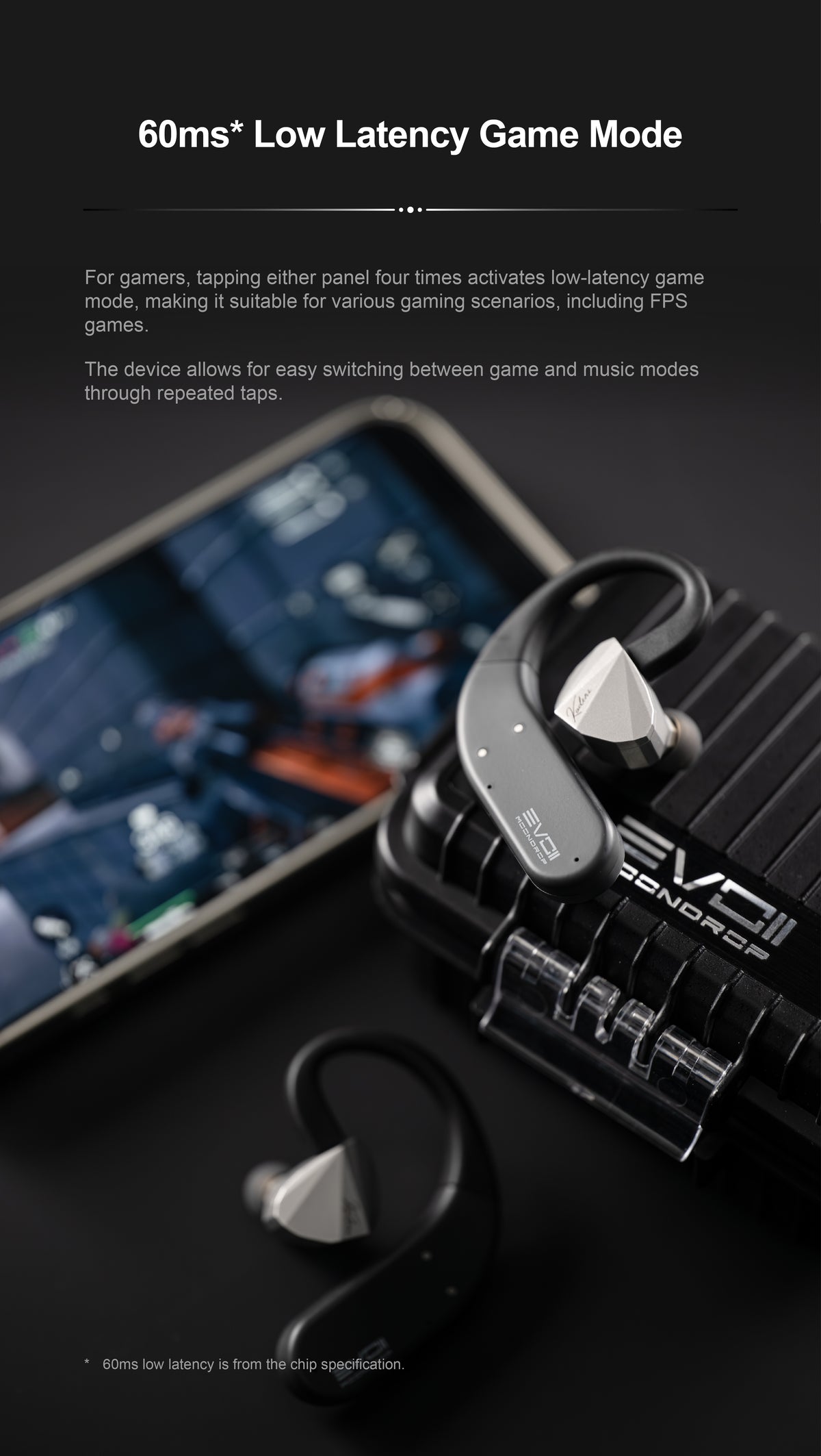 Moondrop EVO 2 True Wireless Ear-Hook DAC/amp