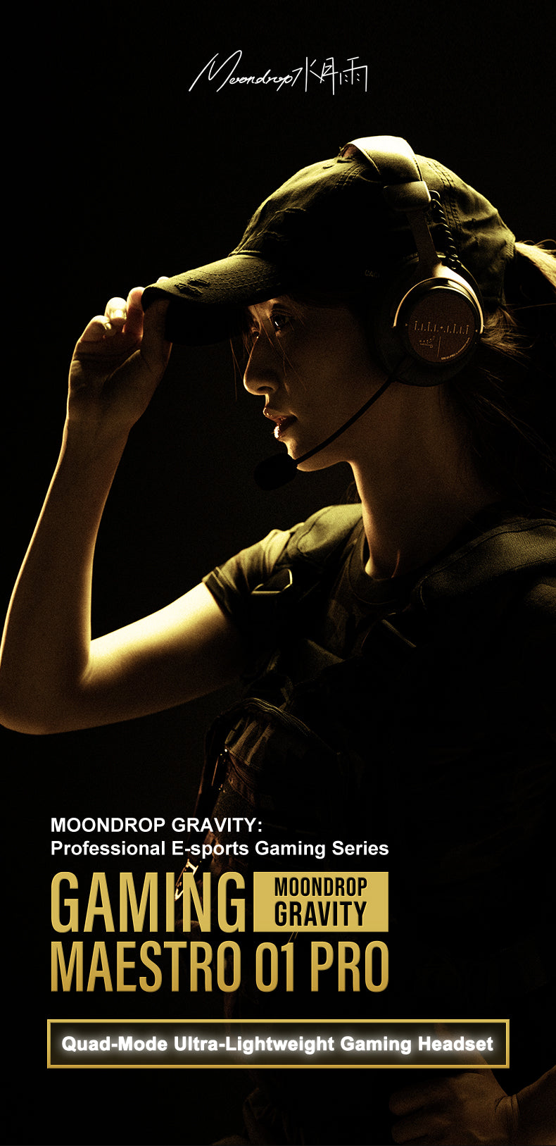 Moondrop Gravity Maestro 01 Pro Gaming Headset