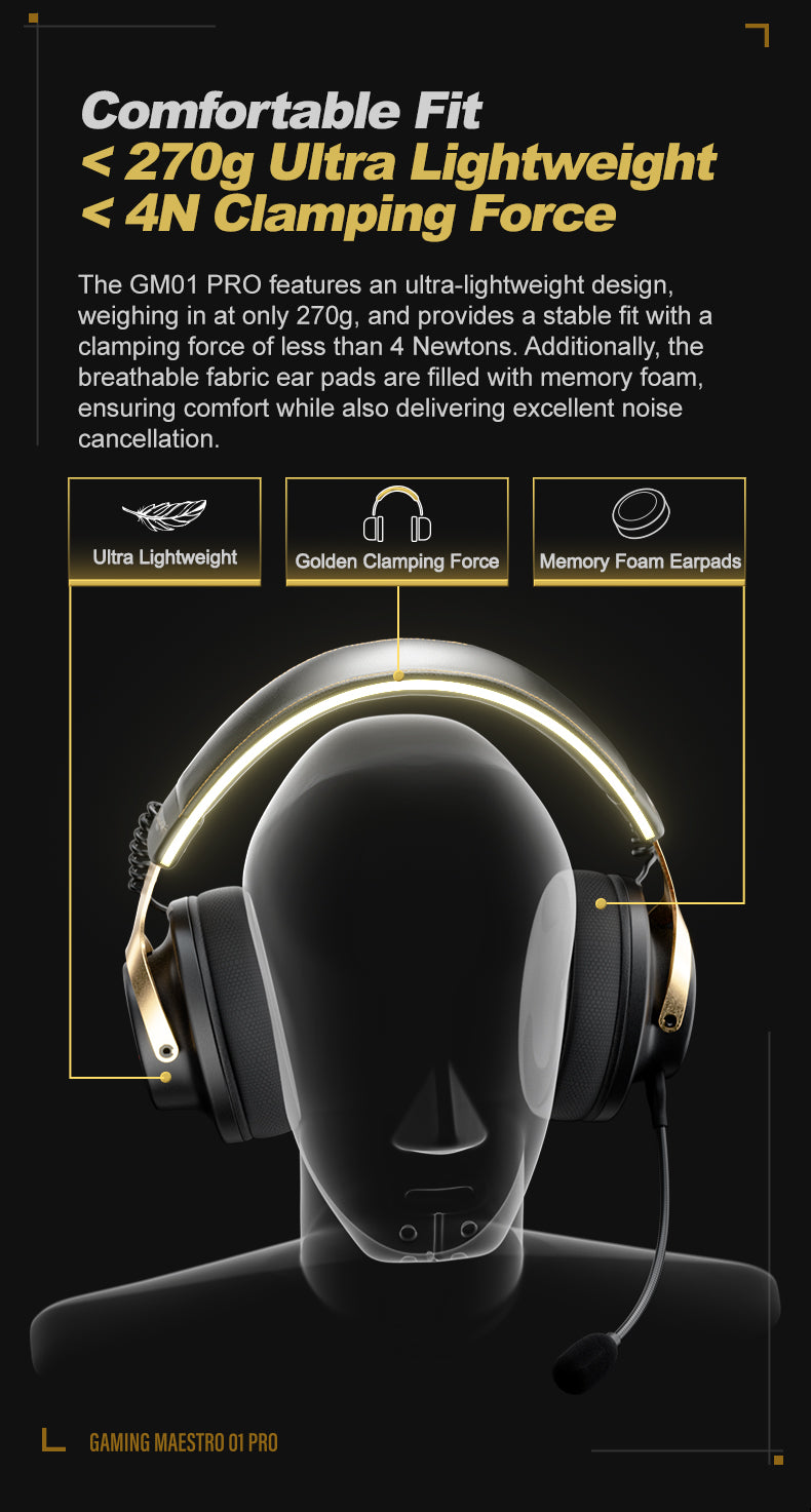 Moondrop Gravity Maestro 01 Pro Gaming Headset