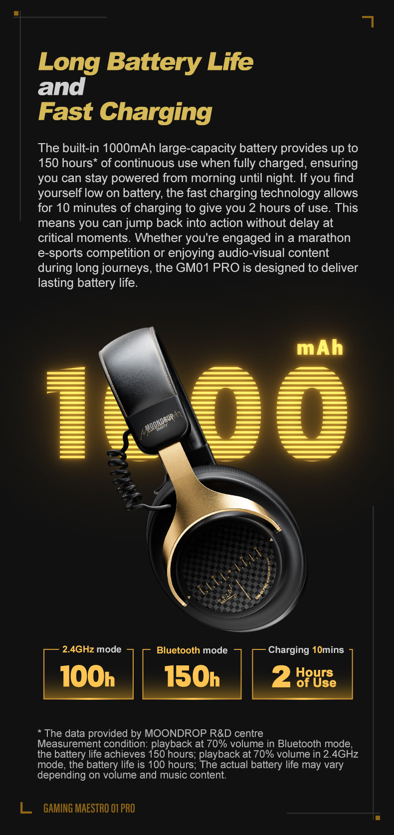 Moondrop Gravity Maestro 01 Pro Gaming Headset