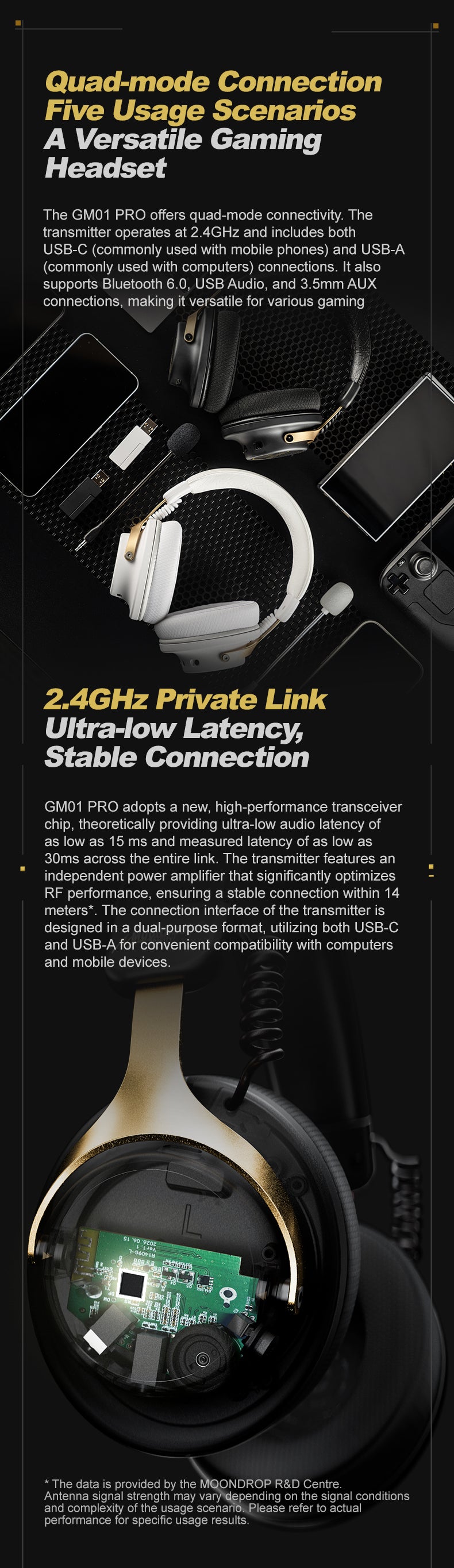 Moondrop Gravity Maestro 01 Pro Gaming Headset