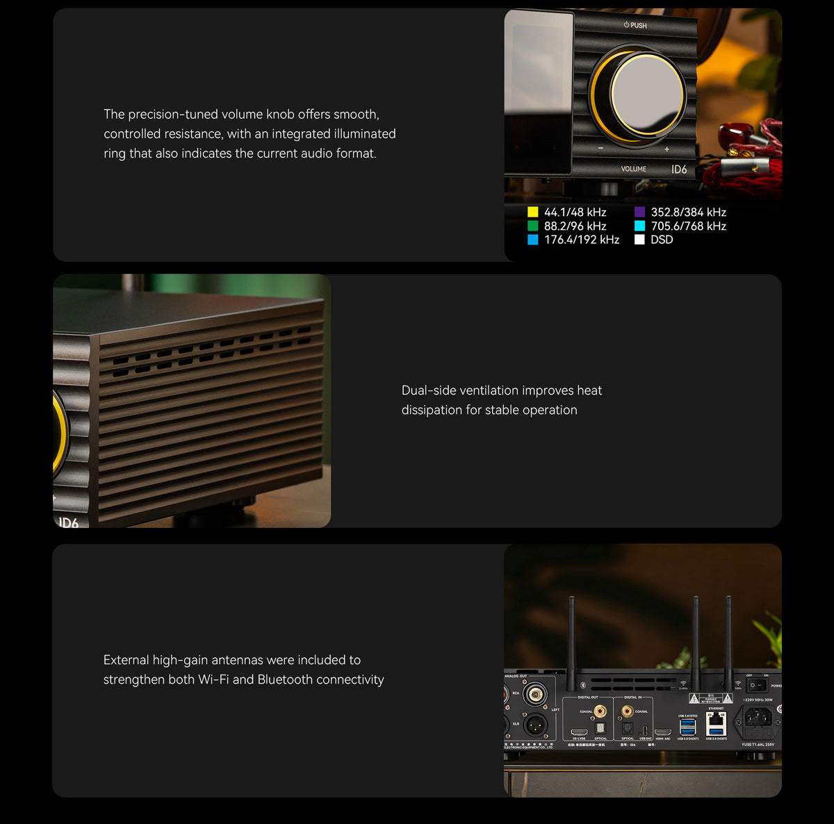 Cayin ID6 Streamer DAC and Headphone Amplifier