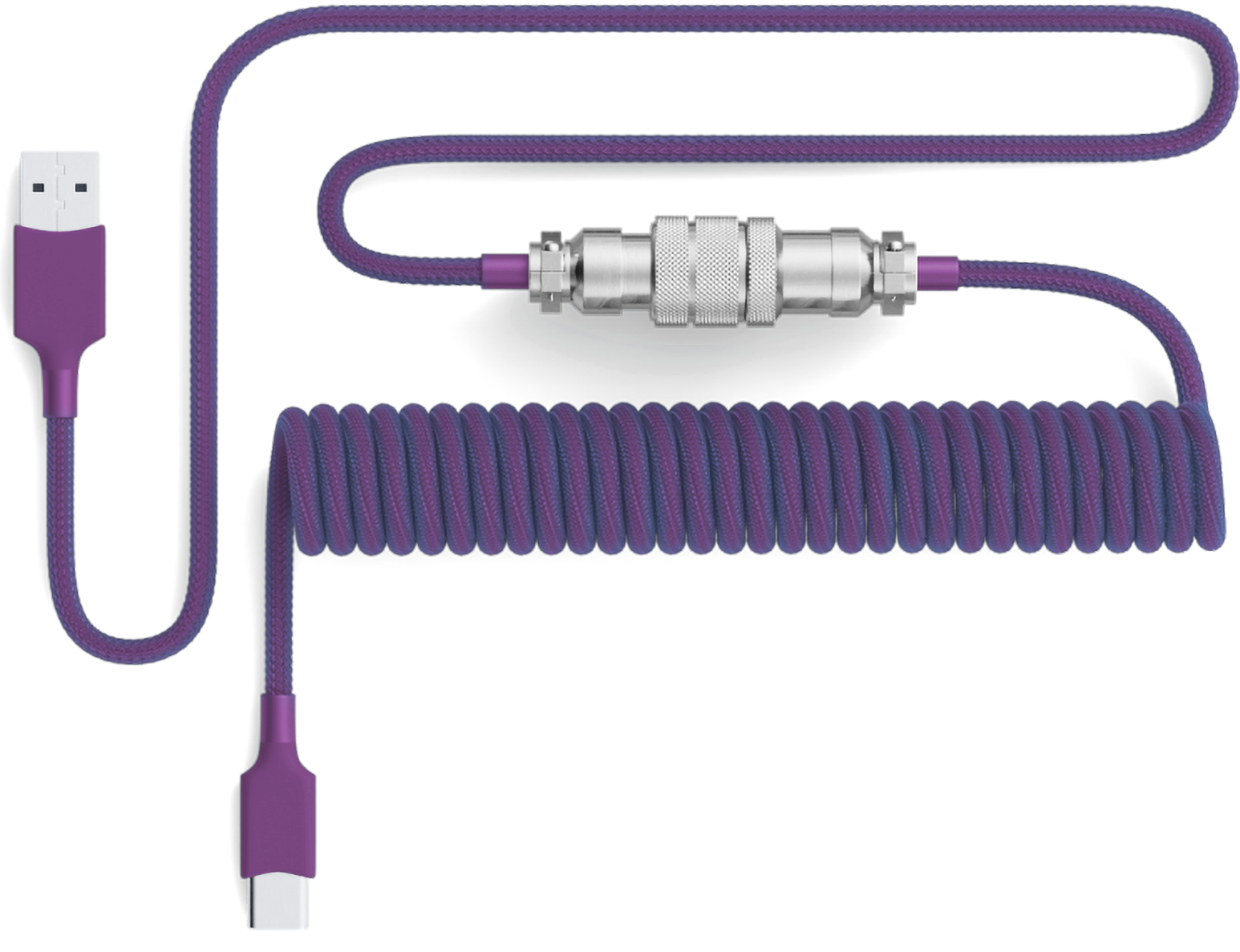 Aviator Coiled USB C Cable