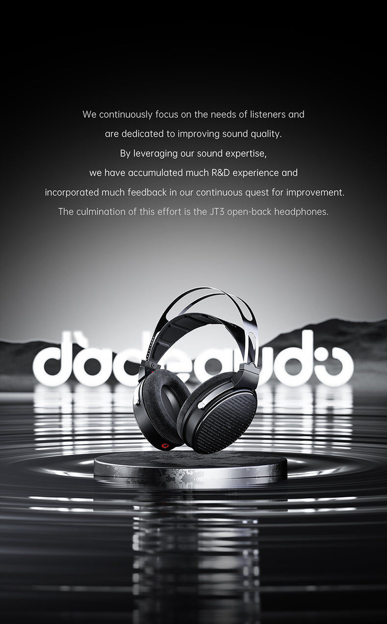 FiiO JadeAudio JT3 50mm Dynamic Driver Headphones