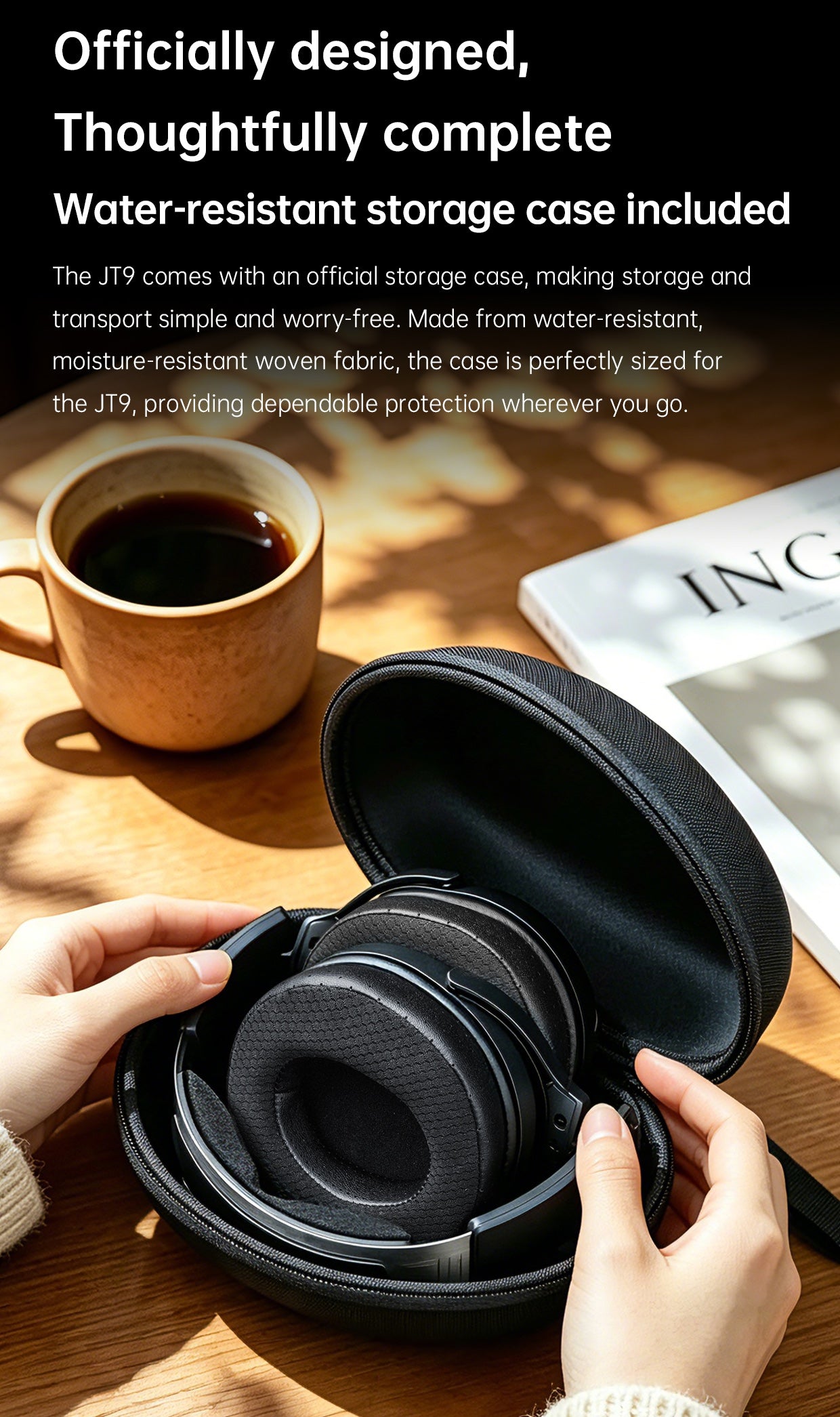 FIIO Jade Audio JT9 Open-Back Planar Headphones
