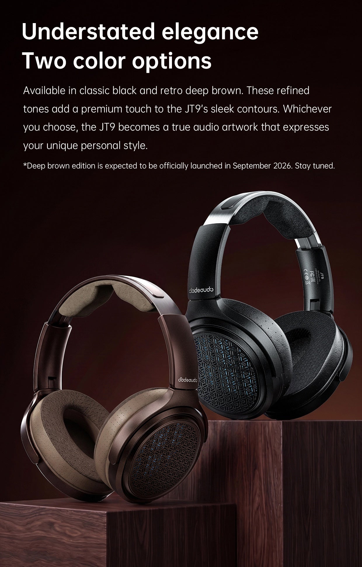 FIIO Jade Audio JT9 Open-Back Planar Headphones