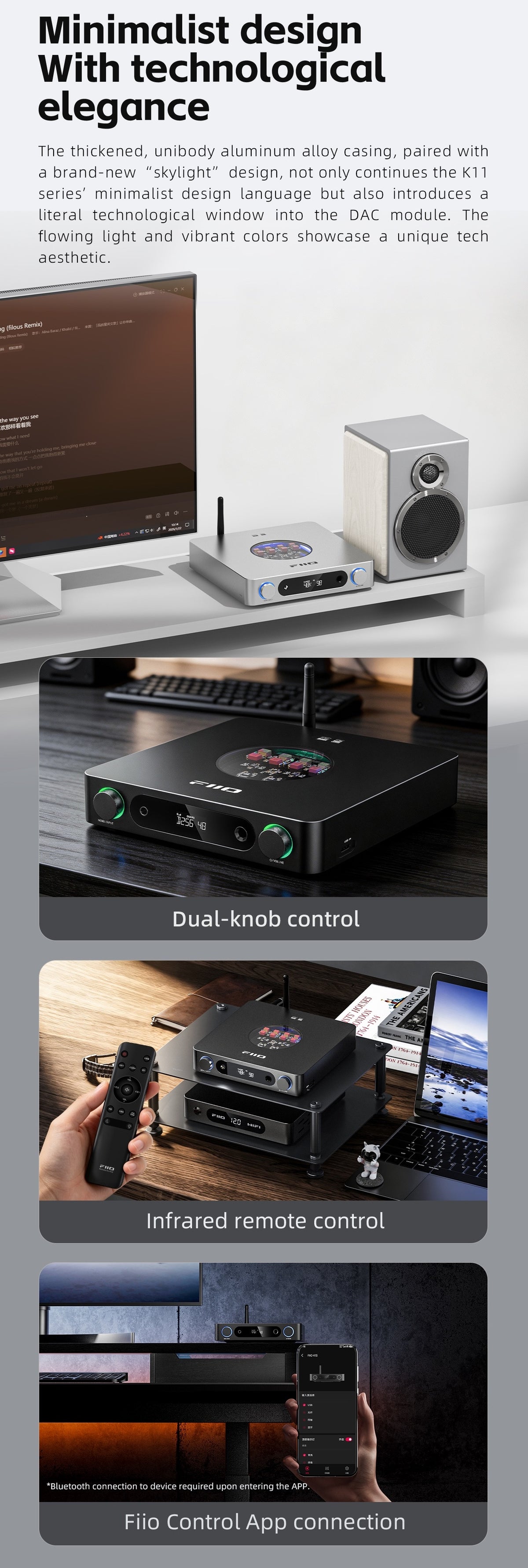 FiiO K13 Desktop DAC/Amp (ESS D/A Chip)