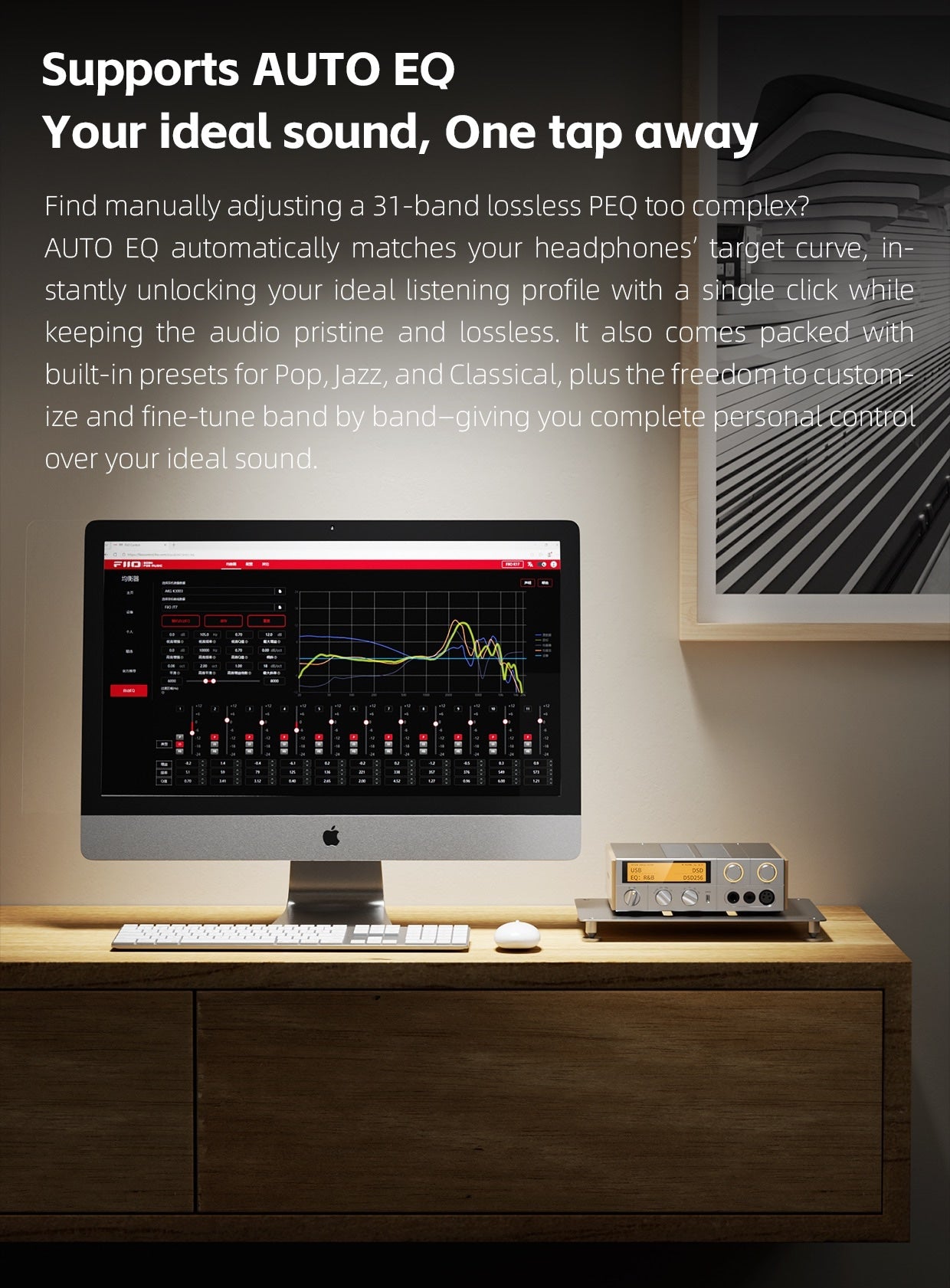 Apos Audio FiiO Headphone FiiO K17 R2R Desktop DAC Headphone Amplifier