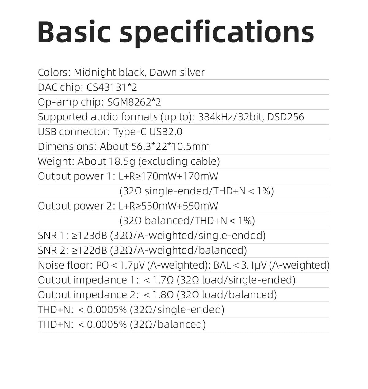 FiiO KA13 Dongle DAC/Headphone Amplifier