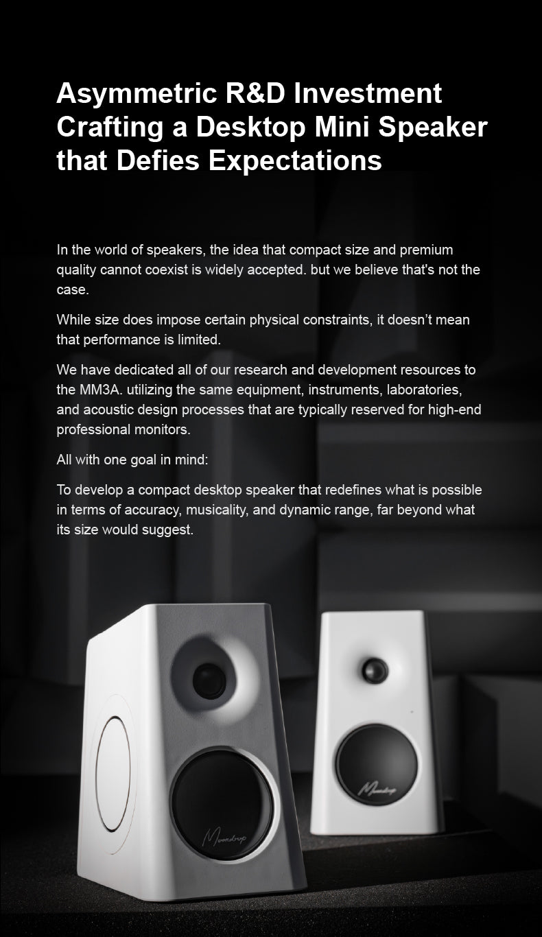 Moondrop MM3A Active Desktop Speakers