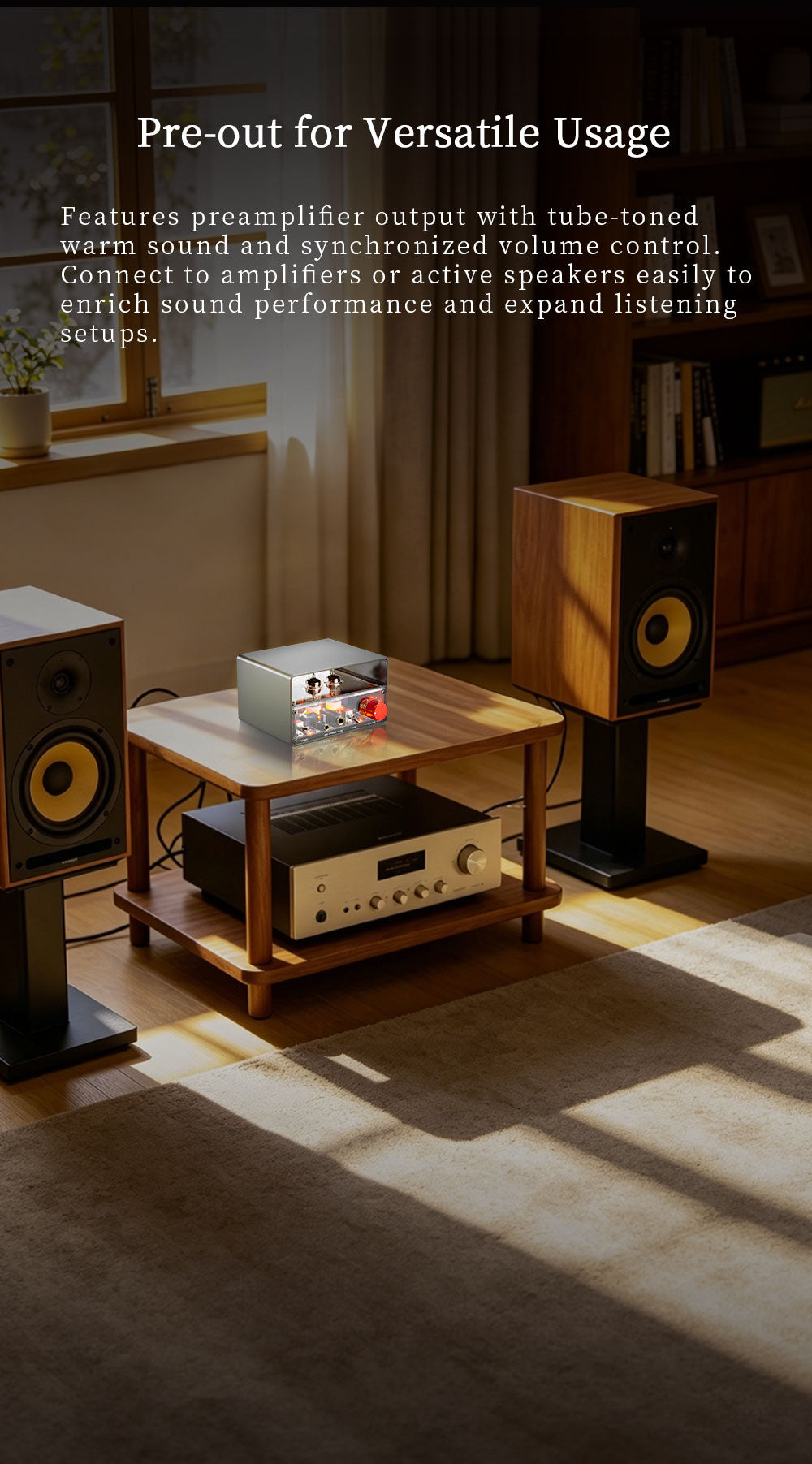 xDuoo MT-02 Hybrid Tube Headphone Amplifier