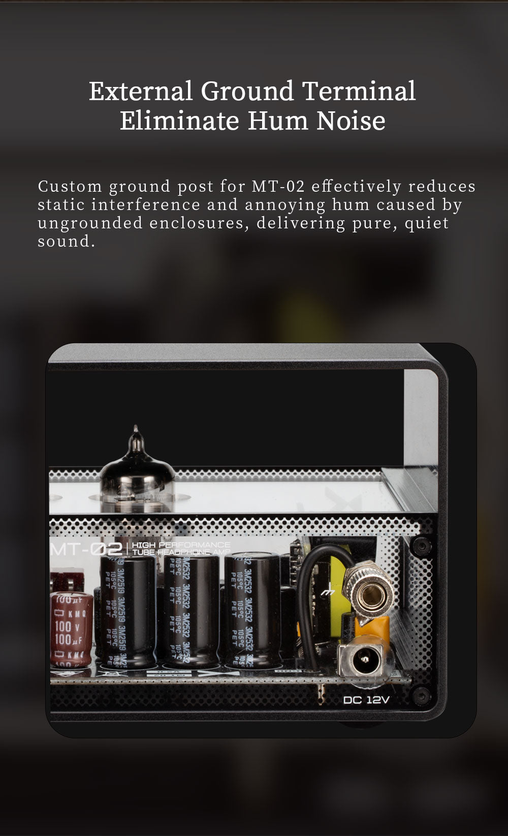 xDuoo MT-02 Hybrid Tube Headphone Amplifier