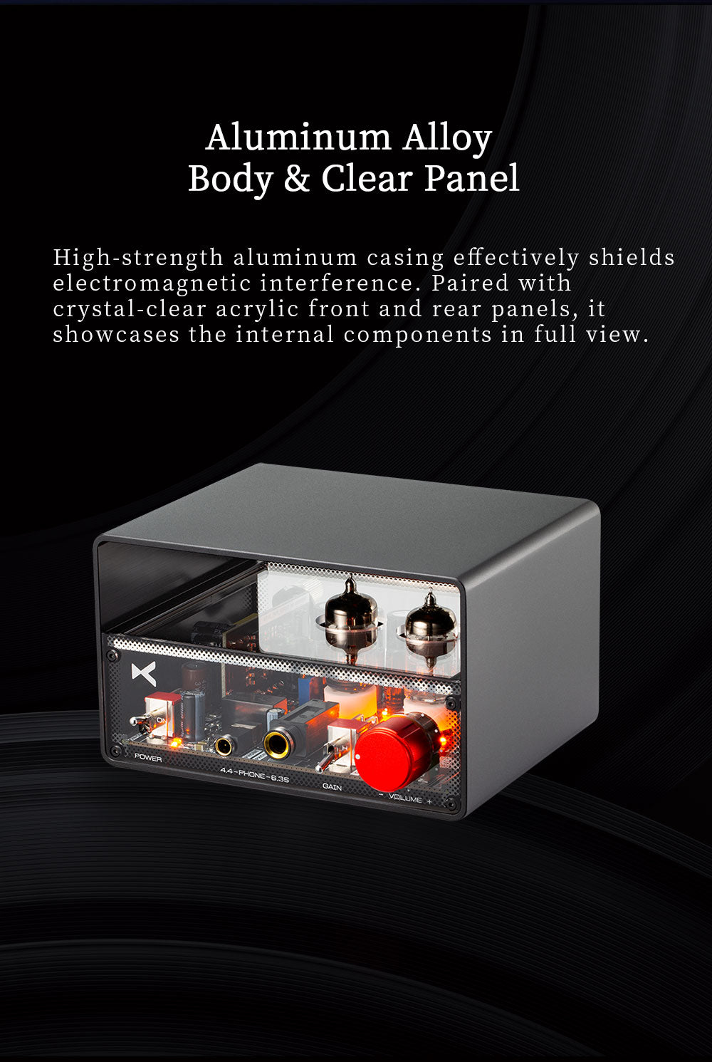 xDuoo MT-02 Hybrid Tube Headphone Amplifier
