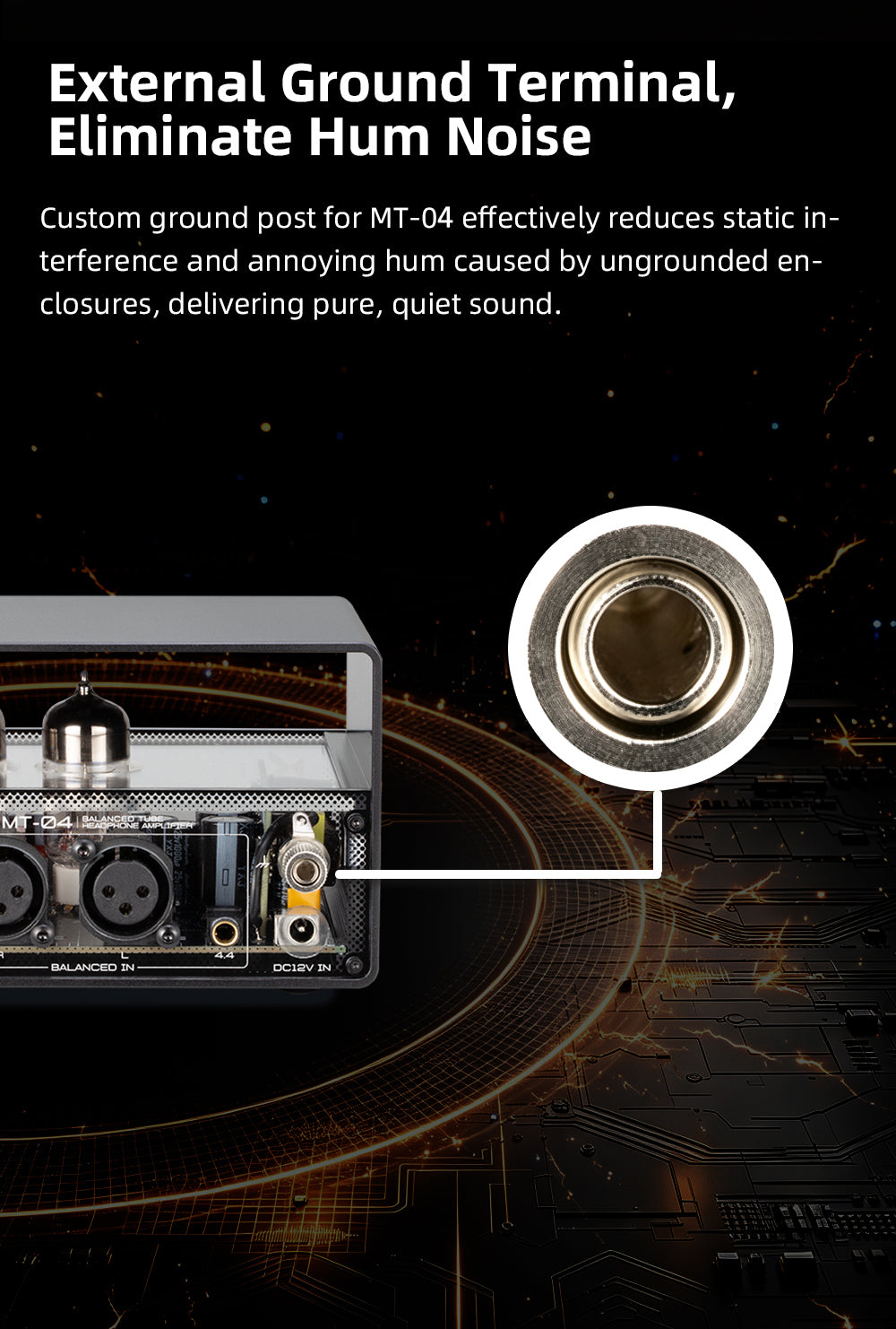 xDuoo MT-04 Balanced Tube Headphone Amplifier