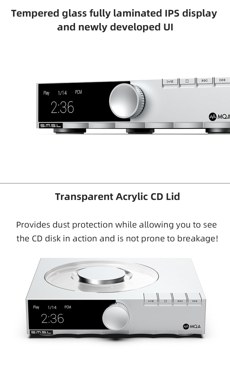 SMSL PL200 T MQA-CD Transport CD Player