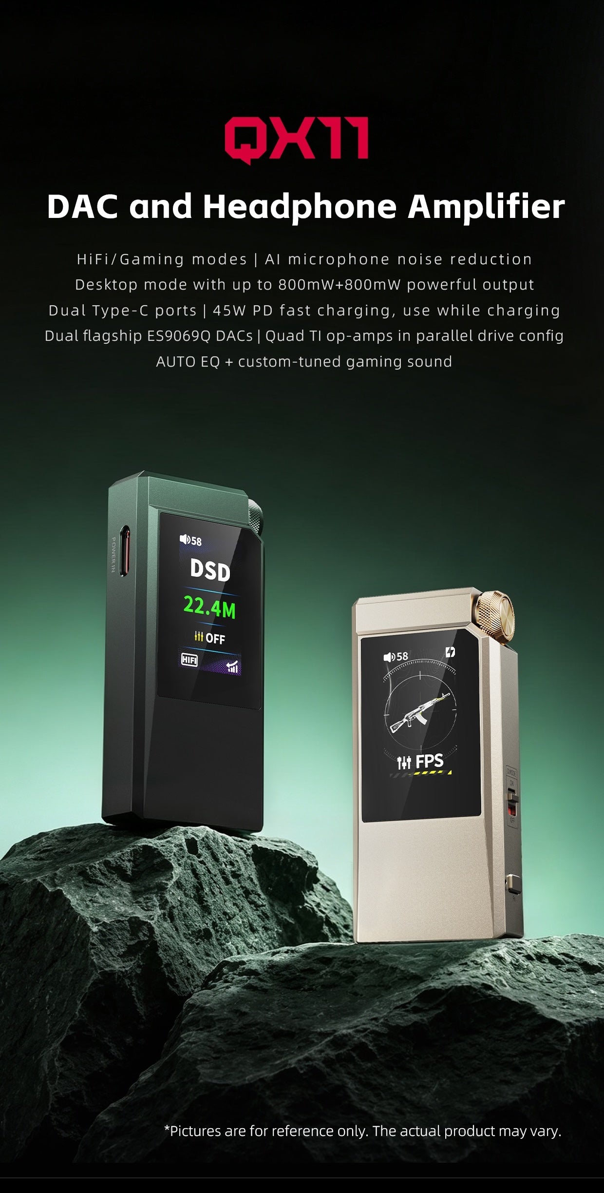 FIIO QX11 Portable DAC/Amp