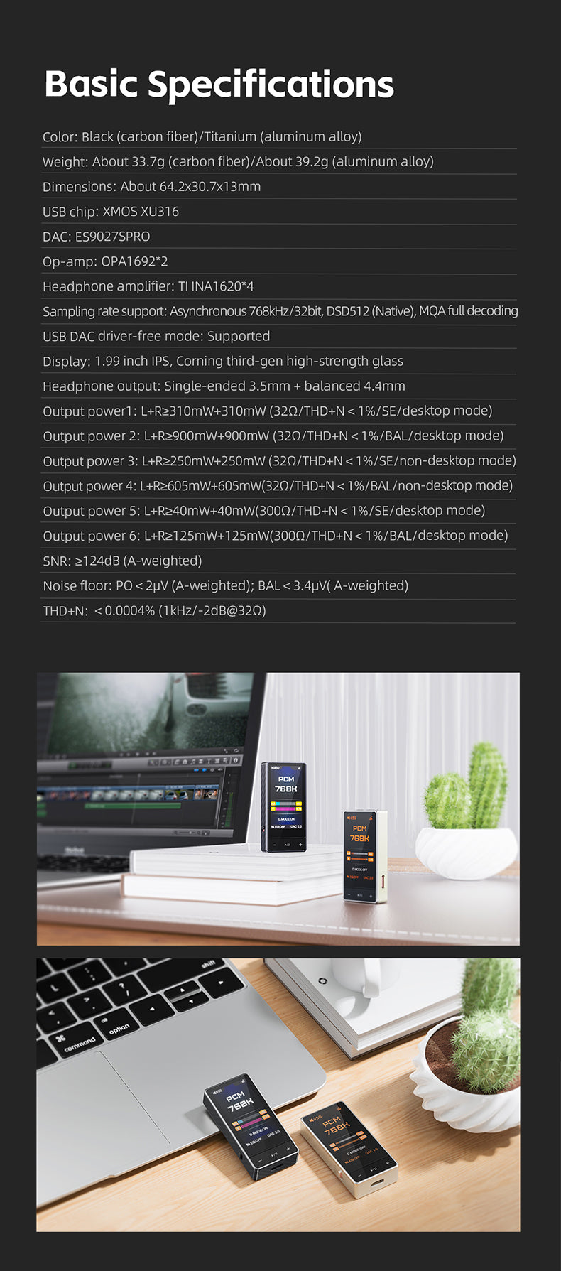 FiiO QX13 Portable DAC/Amp