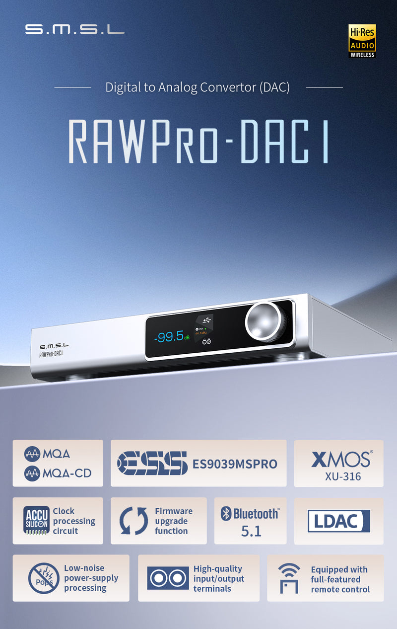 SMSL RAWPro-DAC 1