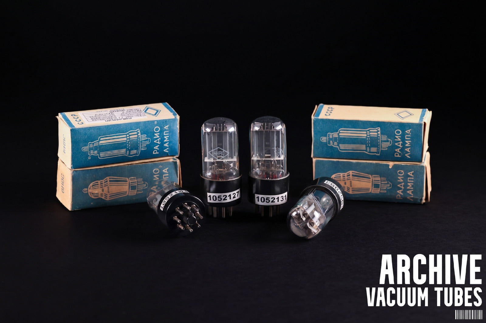 Archive Tubes 6H8C/ 6SN7GT Vacuum Tube