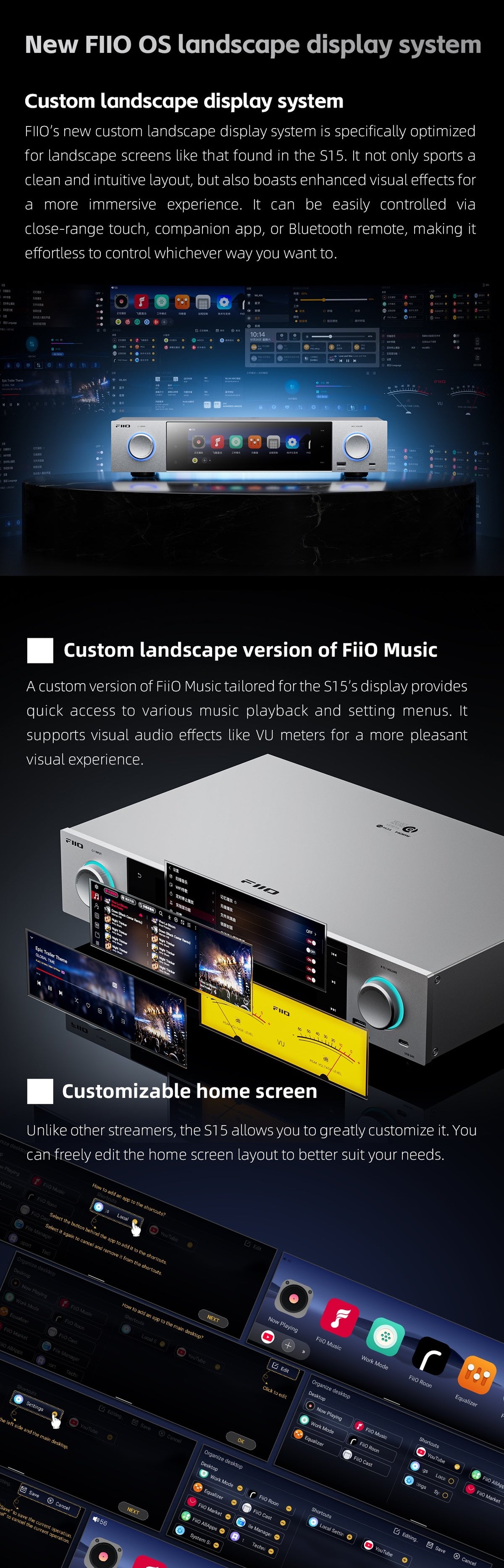 FIIO S15 Desktop High-Res Audio Streamer