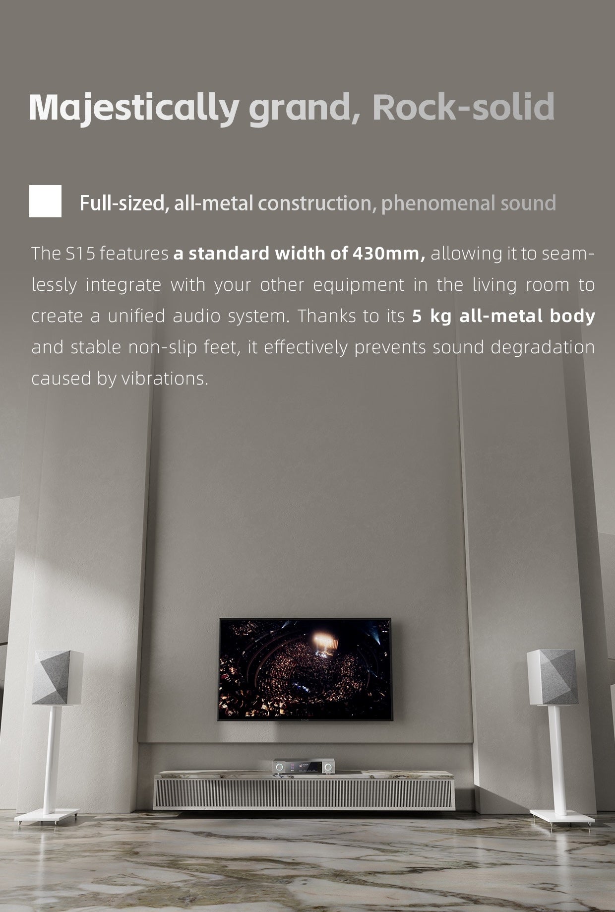 FIIO S15 Desktop High-Res Audio Streamer