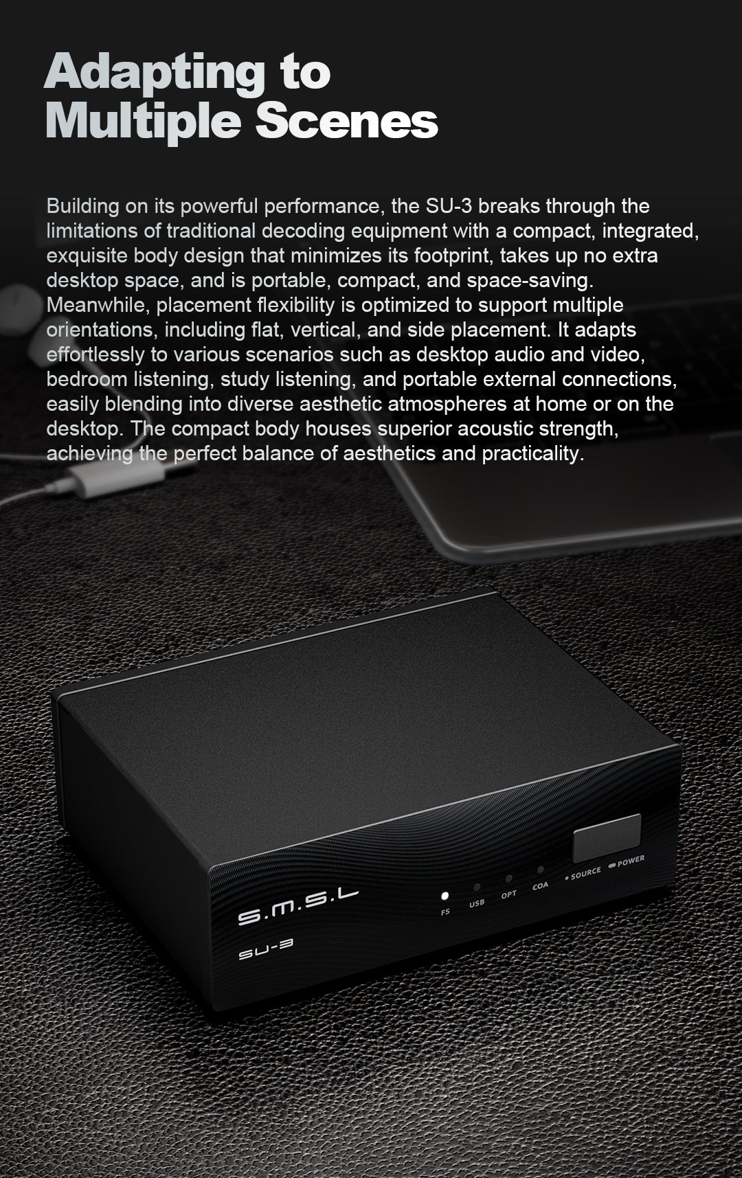 SMSL SU-3 Desktop DAC