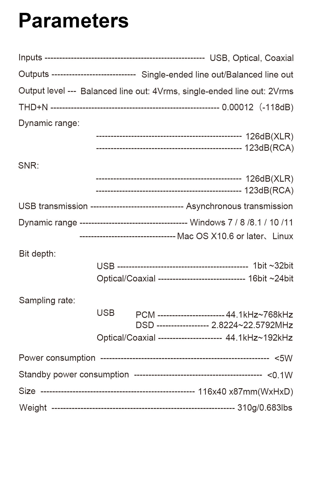 SMSL SU-3 Desktop DAC