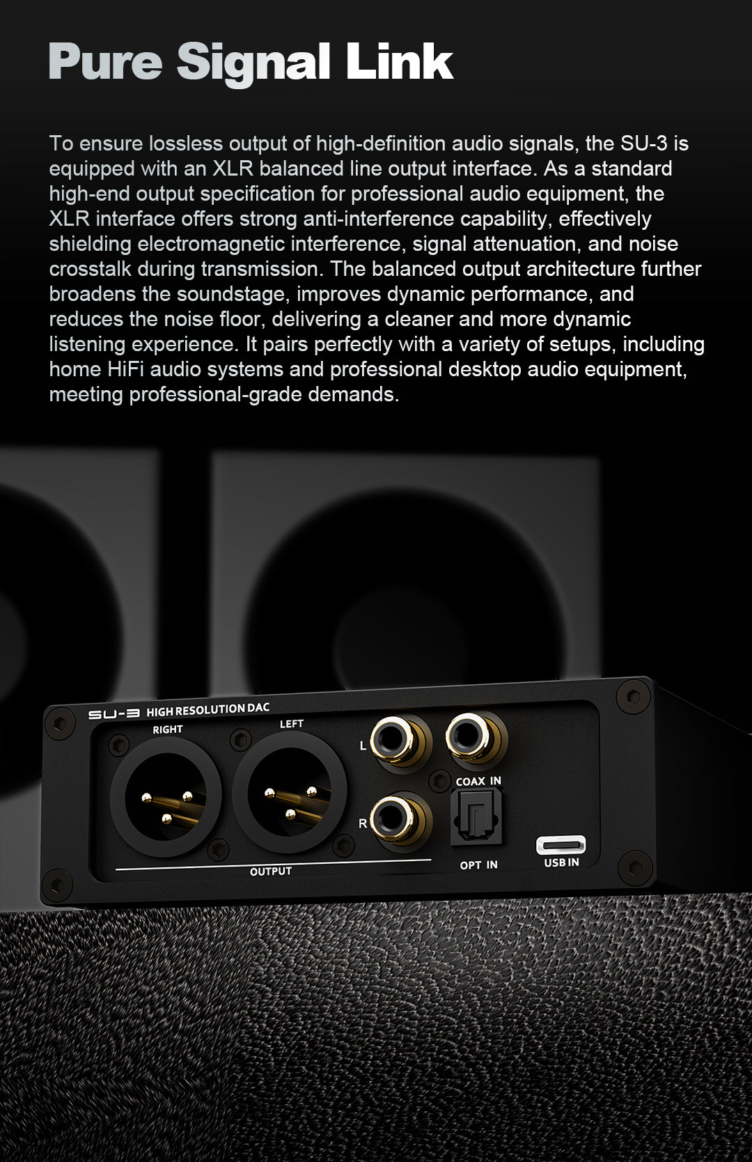 SMSL SU-3 Desktop DAC