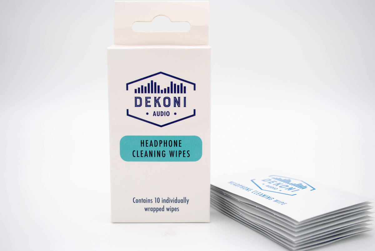 Premium Headphone & Earbud Cleaning Wipes – Anti-Static & Alcohol-Free