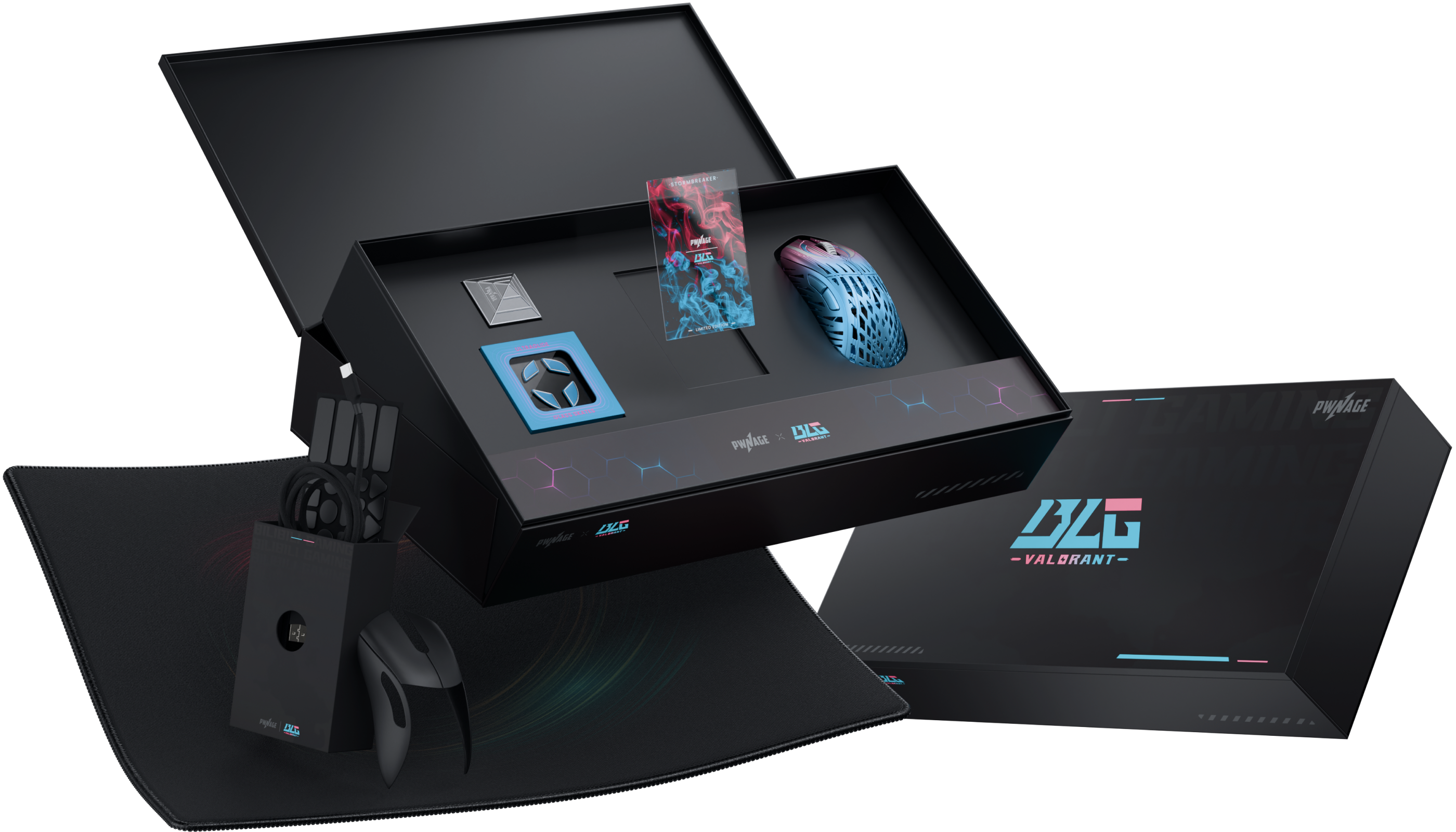 Pwnage X BLG Valorant Stormbreaker Gaming Mouse
