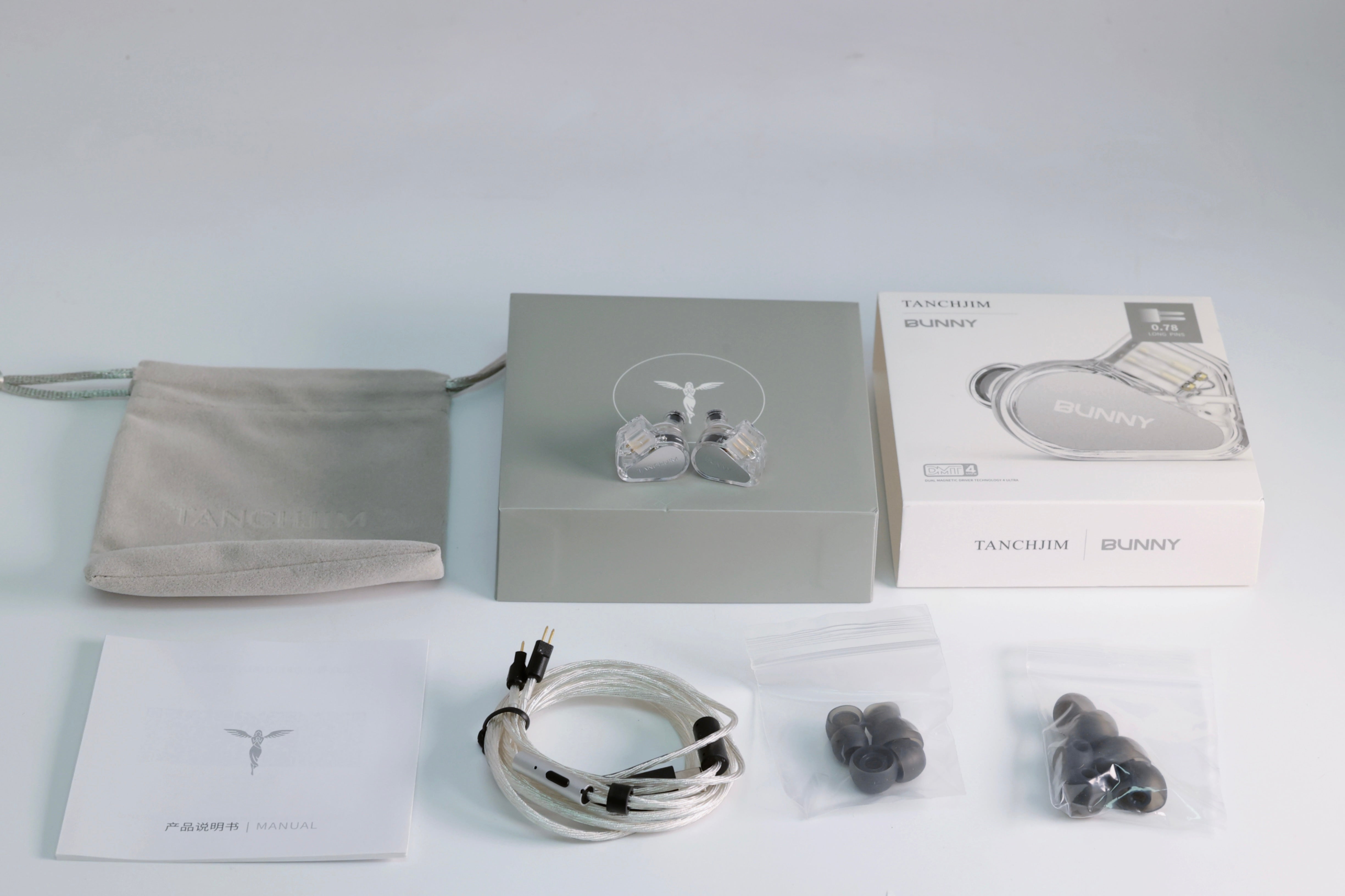 Apos Audio Addsoap Earphone / In-Ear Monitor (IEM) Bunny Gaming Earphones 1DD Dual-Chamber Driver USB-C Wired IEM with Mic