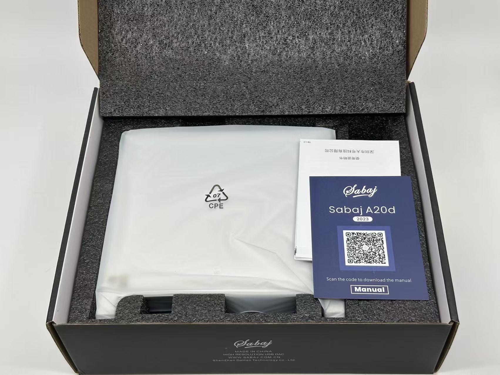 Apos Audio Addsoap Headphone DAC/Amp SABAJ A20d 2023 Version DAC & Headphone Amplifier with AK4499EX + AK4191EQ