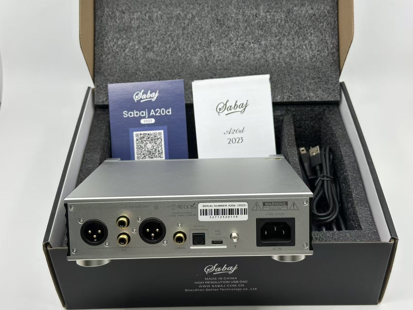 Apos Audio Addsoap Headphone DAC/Amp SABAJ A20d 2023 Version DAC & Headphone Amplifier with AK4499EX + AK4191EQ
