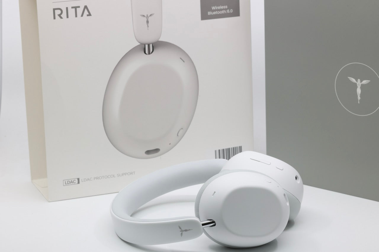 Apos Audio Addsoap Headphone Rita Bluetooth Active Noise Canceling Gaming Headphones LDAC HiFi Over-Ear Headset