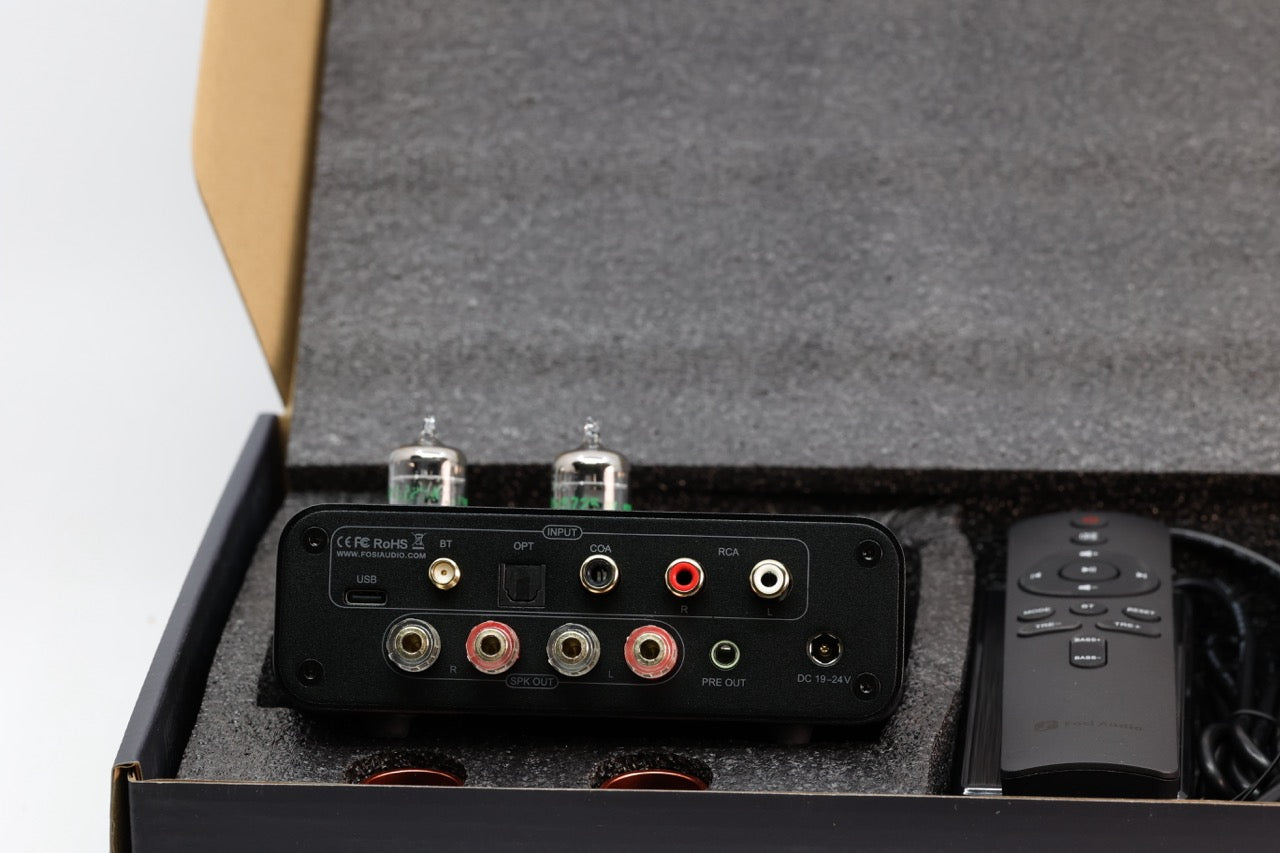 Fosi Audio MC331 Tube Integrated Amplifier with DAC