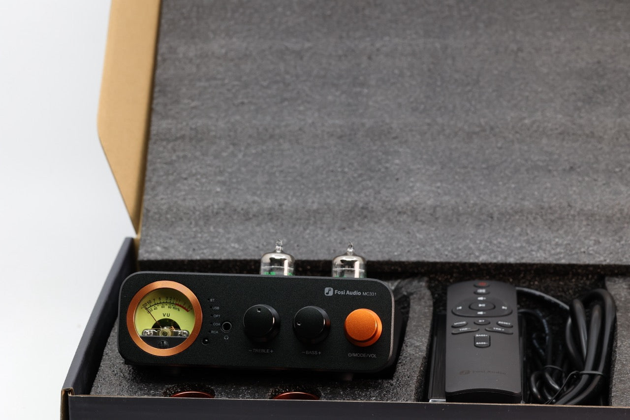 Fosi Audio MC331 Tube Integrated Amplifier with DAC