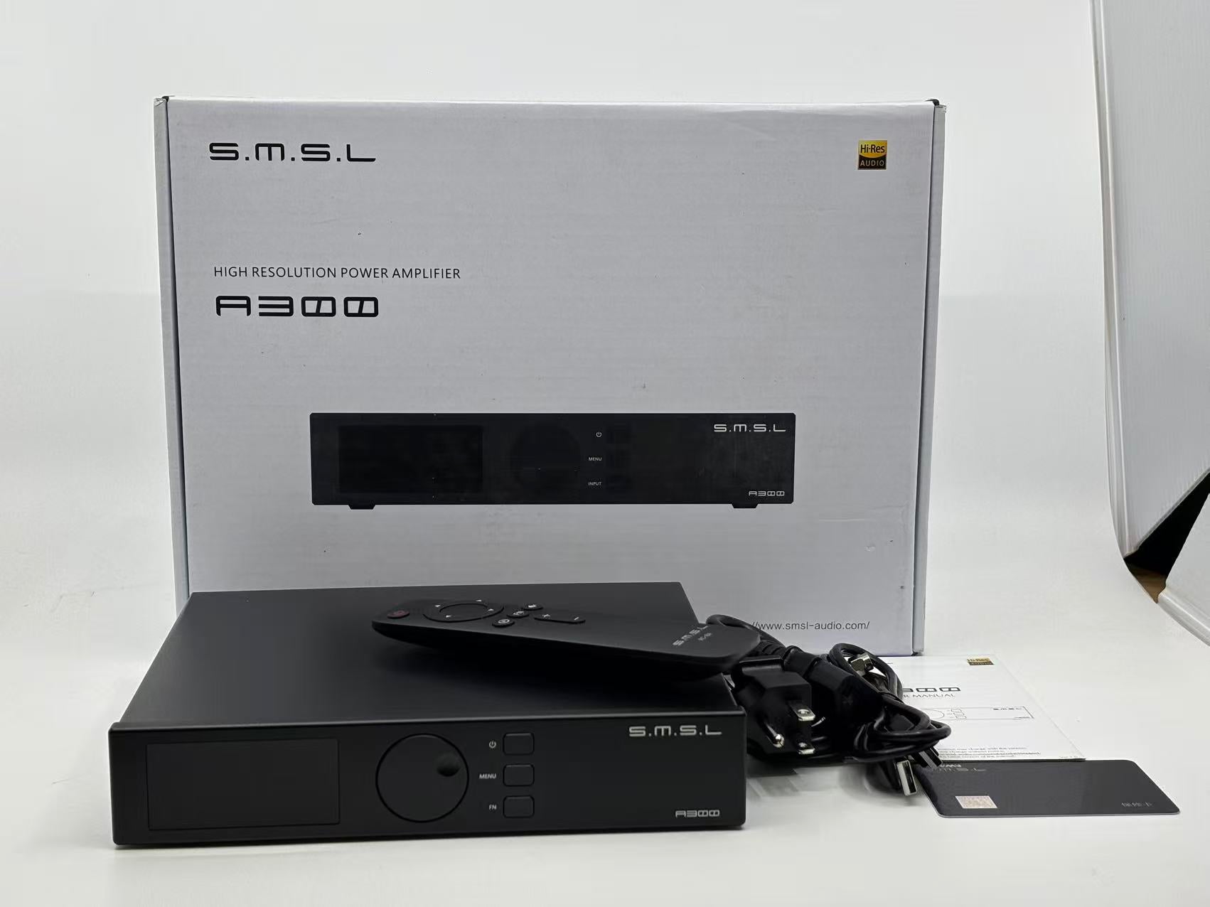 Apos Audio Addsoap Speaker Amp SMSL A300 HiFi Power Amplifier (Addsoap Open Box)