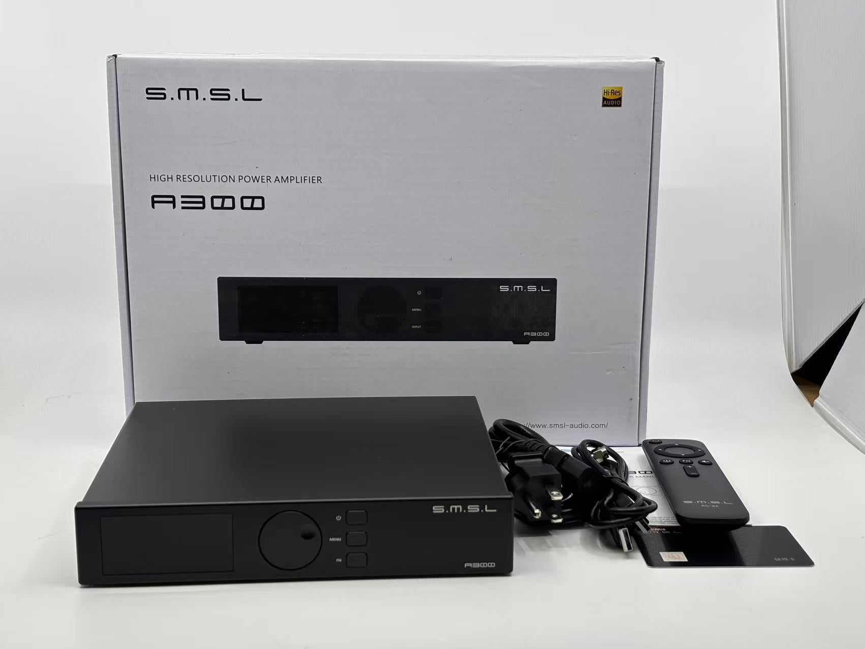 Apos Audio Addsoap Speaker Amp SMSL A300 HiFi Power Amplifier (Addsoap Open Box)