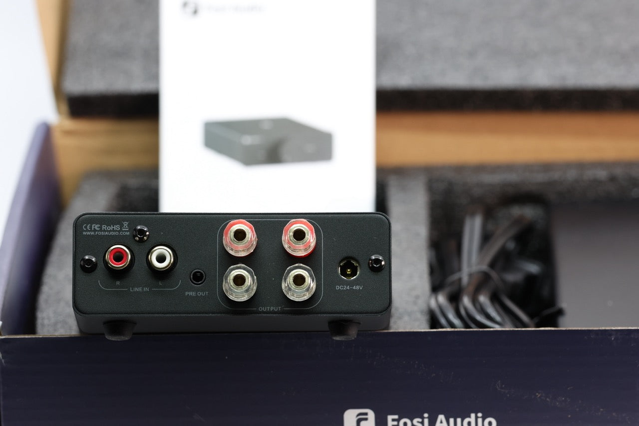 Fosi Audio V3 Stereo Amplifier 300W x2 TPA3255 Class D Mini Speaker Am
