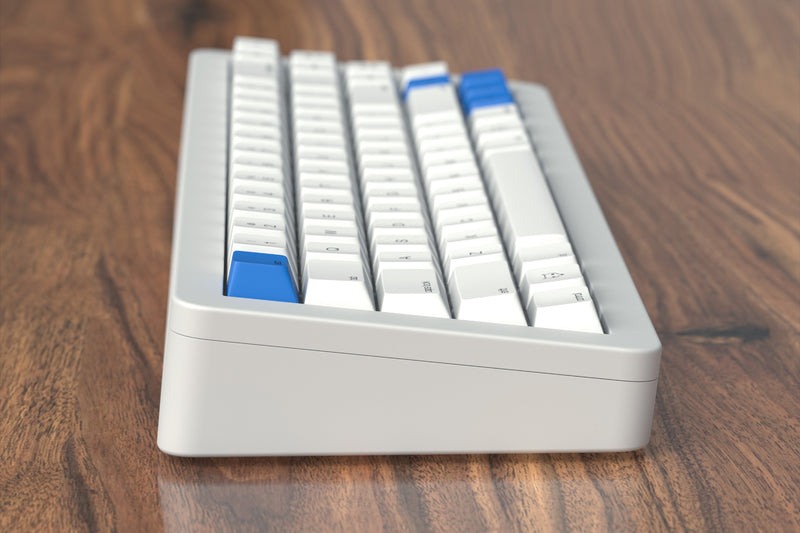 Apos Audio Alpaca Keyboards Mechanical Keyboards WhiteFox Eclipse Mechanical Keyboard with Aluminum High Profile Case