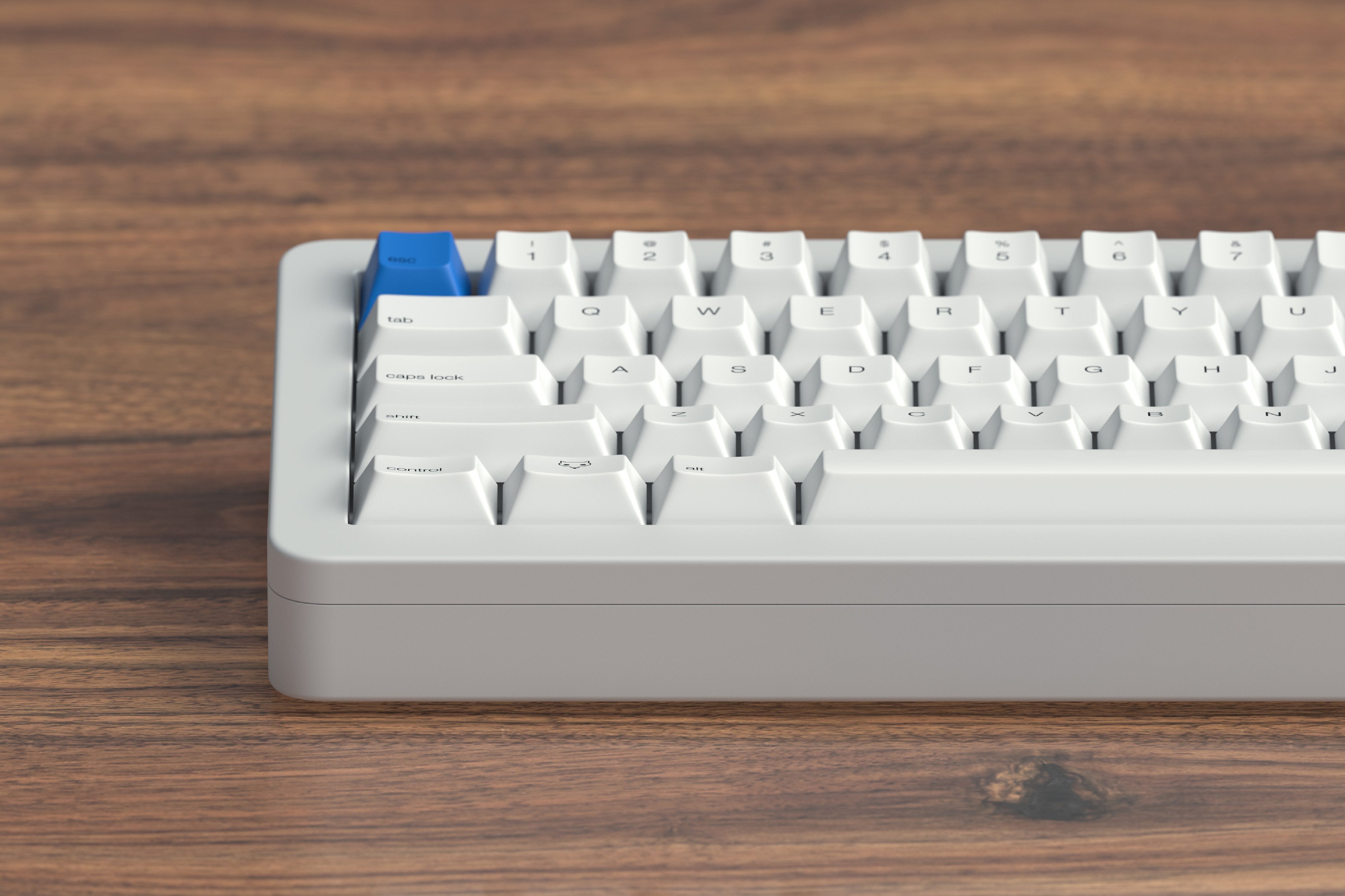 Apos Audio Alpaca Keyboards Mechanical Keyboards WhiteFox Eclipse Mechanical Keyboard with Aluminum High Profile Case