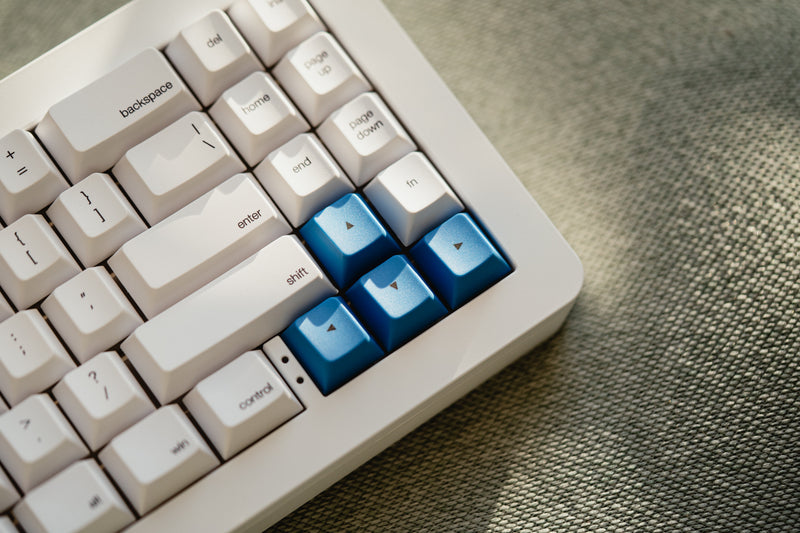 High Stack Keyboard WhiteFox Eclipse Mechanical Keyboard with Aluminum High Profile Case – Apos