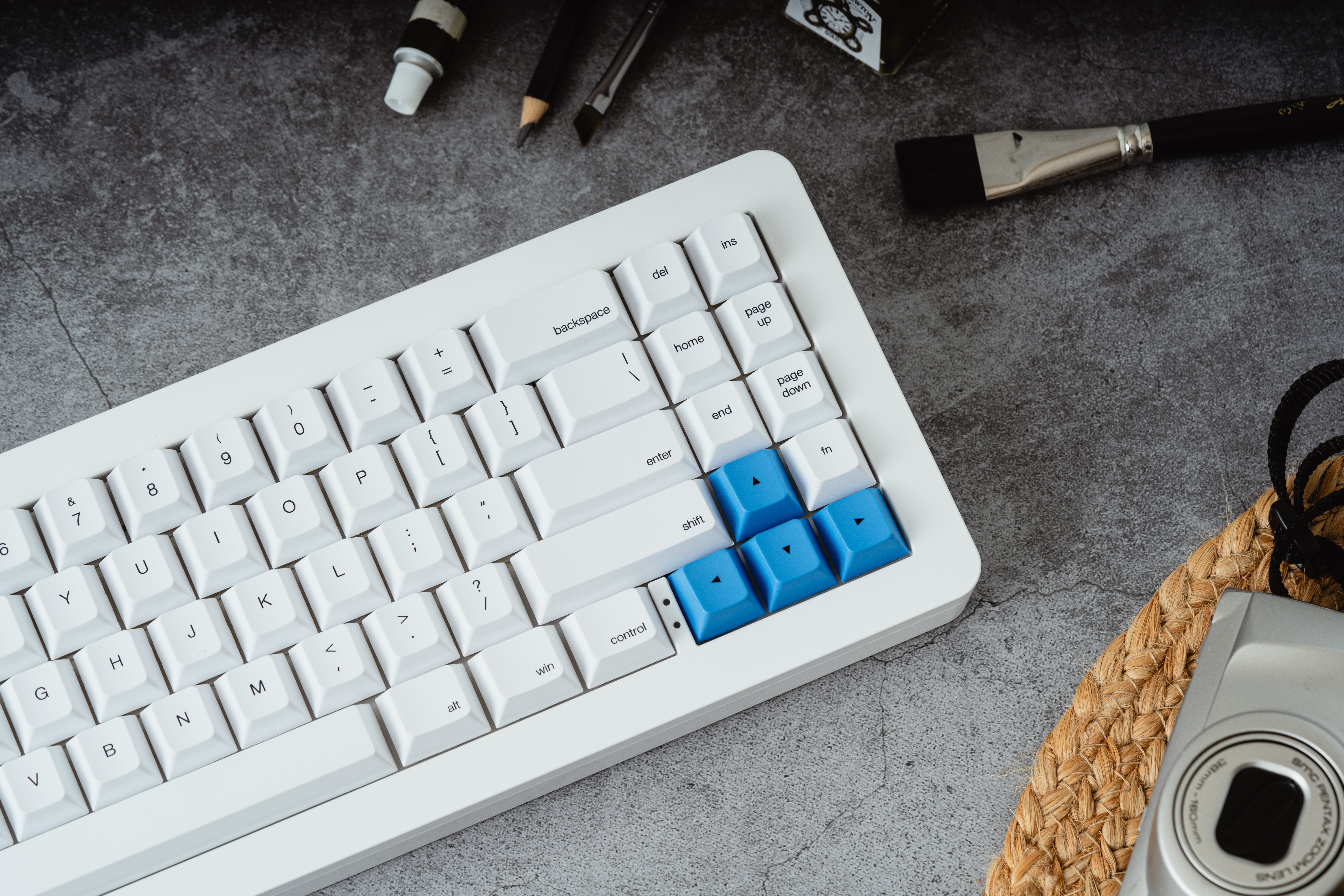 WhiteFox Eclipse Mechanical Keyboard with Aluminum High Profile Case