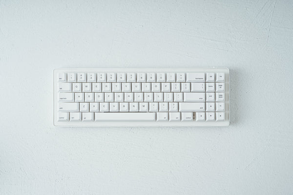 Apos Audio Alpaca Keyboards Mechanical Keyboards WhiteFox Eclipse Mechanical Keyboard with Aluminum Low Profile Case